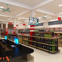 Thiết Kế Siêu Thị Tại Lào Cai  Cho Chủ Đầu Tư Chị Quỳnh Như 